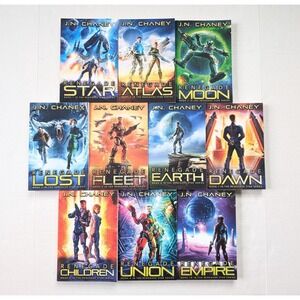 J.N. Chaney Renegade Star Series Books 1-10 Paperback 1st Edition J N Star Atlas